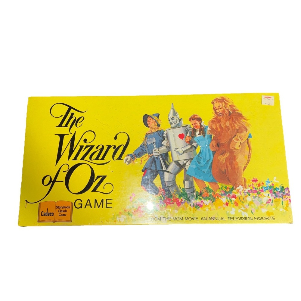 New 1974 Vintage The Wizard Of Oz Cadaco Classic Game From MGM Movie See Photos